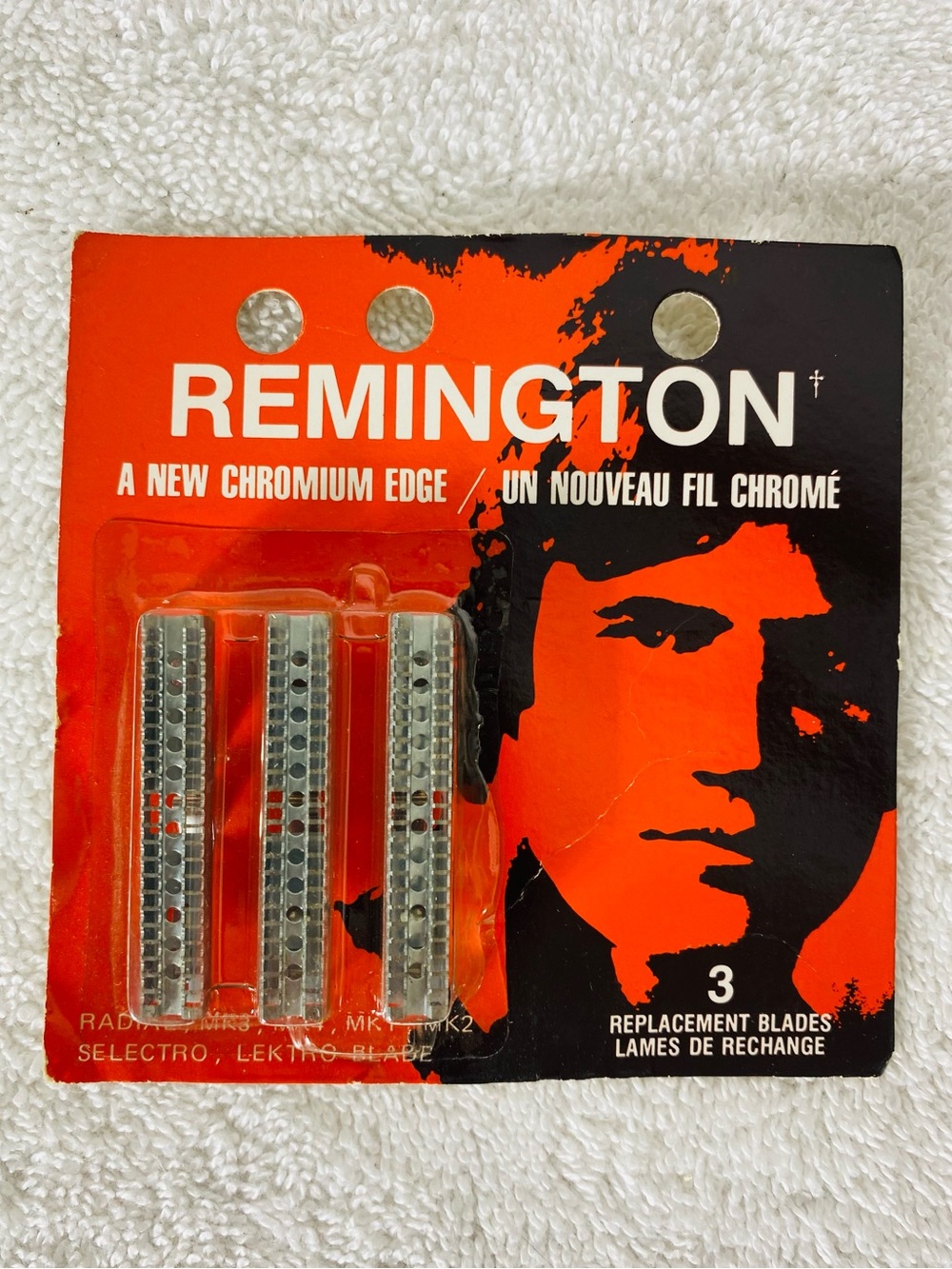 Vintage 1970’s Remington SP700 Item #14228 Replacement Shaver Blades